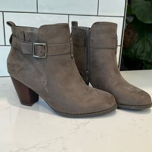 Torrid Grey Short Booties
